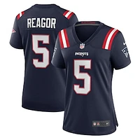 Women's Nike Jalen Reagor  Navy New England Patriots Team Game Jersey