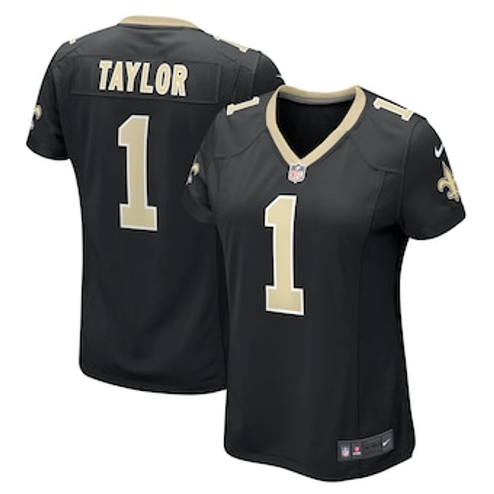 Women's Nike Alontae Taylor  Black New Orleans Saints Team Game Jersey