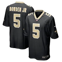 Men's Nike Lynn Bowden Jr.  Black New Orleans Saints Team Game Jersey