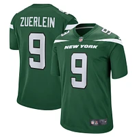 Men's Nike Greg Zuerlein Gotham Green New York Jets Team Game Jersey