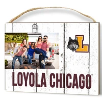 Loyola Chicago Ramblers 8" x 10" Weathered Clip It Frame