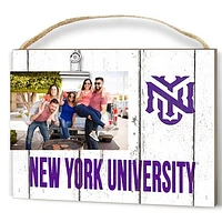 NYU Violets 8" x 10" Weathered Clip It Frame