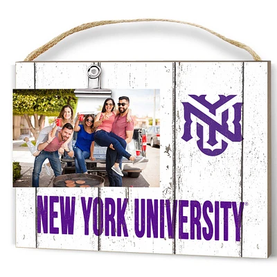 NYU Violets 8" x 10" Weathered Clip It Frame