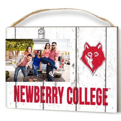 Newberry College Wolves 8" x 10" Weathered Clip It Frame
