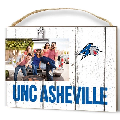 UNC Asheville Bulldogs 8" x 10" Weathered Clip It Frame