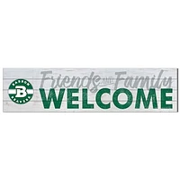 Babson Beavers 10" x 40" Friends & Family Welcome Sign