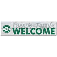 Babson Beavers 10" x 40" Friends & Family Welcome Sign