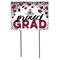 New Mexico State Aggies 18" x 24" Grad Hats Yard Sign