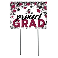 New Mexico State Aggies 18" x 24" Grad Hats Yard Sign