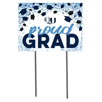Quinnipiac Bobcats 18" x 24" Grad Hats Yard Sign