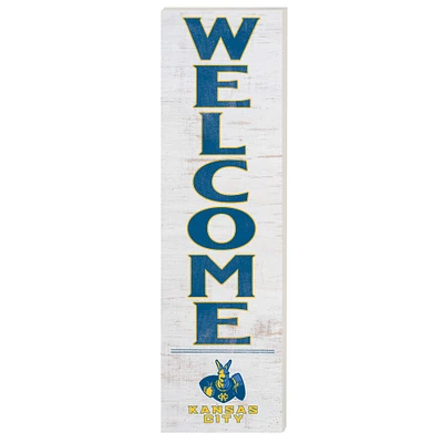 UMKC Kangaroos 10'' x 35'' Indoor/Outdoor Welcome Sign