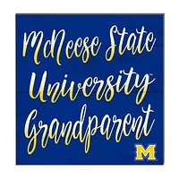 McNeese State Cowboys 10'' x 10'' Grandparent Plaque