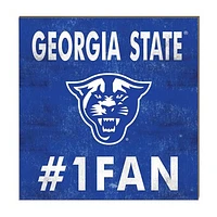 Georgia State Panthers 10" x 10" #1 Fan Plaque