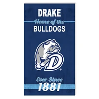 Drake Bulldogs 11'' x 20'' Indoor/Outdoor Home Sign