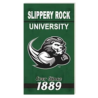 Slippery Rock Pride 11'' x 20'' Indoor/Outdoor Home Sign