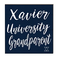 Xavier Musketeers 10'' x 10'' Grandparent Plaque