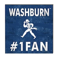 Washburn Ichabods 10" x 10" #1 Fan Plaque