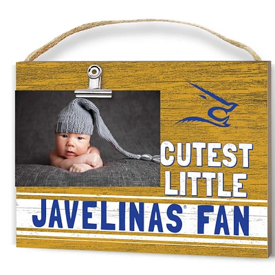 Texas A&M Kingsville Javelinas 8" x 10" Cutest Little Team Logo Clip Photo Frame