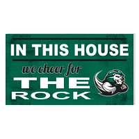 Slippery Rock Pride 11'' x 20'' Indoor/Outdoor In This House Sign