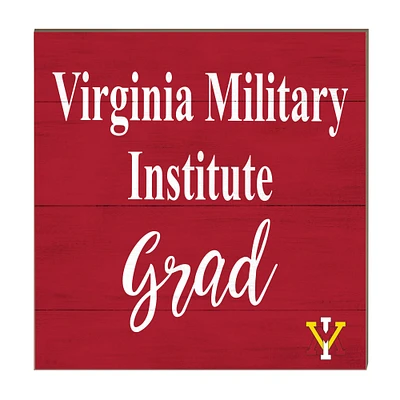 Virginia Military Institute Keydets 10" x 10" Grad Plaque