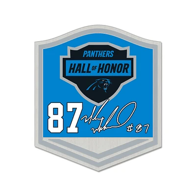 WinCraft Muhsin Muhammad Carolina Panthers 2023 Hall of Honor Pin