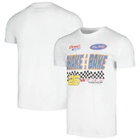 Unisex White Talladega Nights Shake & Bake Graphic T-Shirt