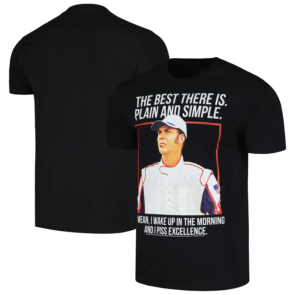 Unisex Black Talladega Nights The Best There Is Graphic T-Shirt