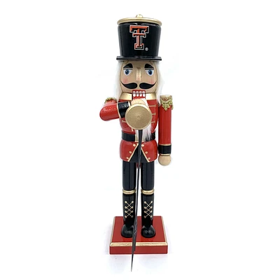 Texas Tech Red Raiders 14" Bugler Nutcracker