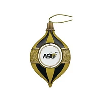 Alabama State Hornets Two-Piece 5.5" Spinning Bulb Ornament Set