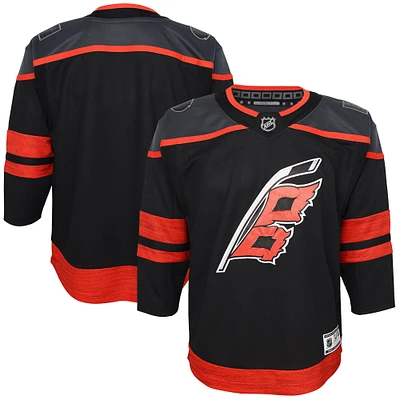 Toddler  Black Carolina Hurricanes Home Replica Jersey