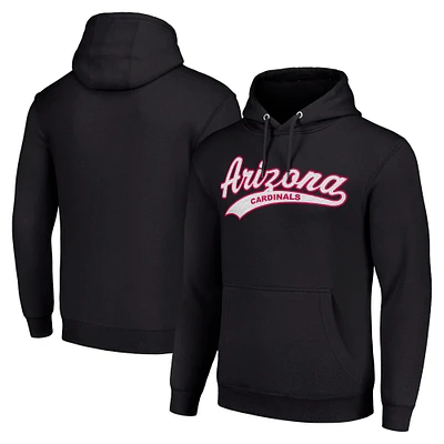 Unisex Starter Black Arizona Cardinals Tailsweep Pullover Hoodie