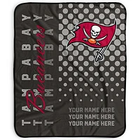 Pegasus Tampa Bay Buccaneers 50" x 60" Dots Personalized Fleece Blanket