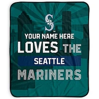 Pegasus Seattle Mariners 50" x 60" City Skyline Personalized Fleece Blanket