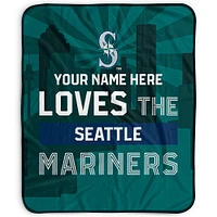 Pegasus Seattle Mariners 50" x 60" City Skyline Personalized Fleece Blanket