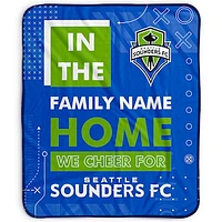 Pegasus Seattle Sounders FC 50" x 60" "We Cheer" Personalized Fleece Blanket