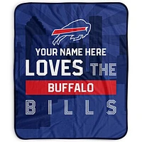 Pegasus Buffalo Bills 50" x 60" City Skyline Personalized Fleece Blanket