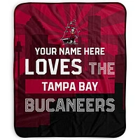 Pegasus Tampa Bay Buccaneers 50" x 60" City Skyline Personalized Fleece Blanket