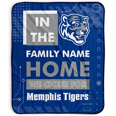 Pegasus Memphis Tigers 50" x 60" "We Cheer" Personalized Fleece Blanket