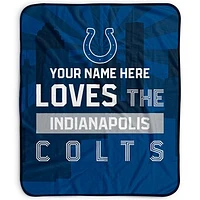 Pegasus Indianapolis Colts 50" x 60" City Skyline Personalized Fleece Blanket