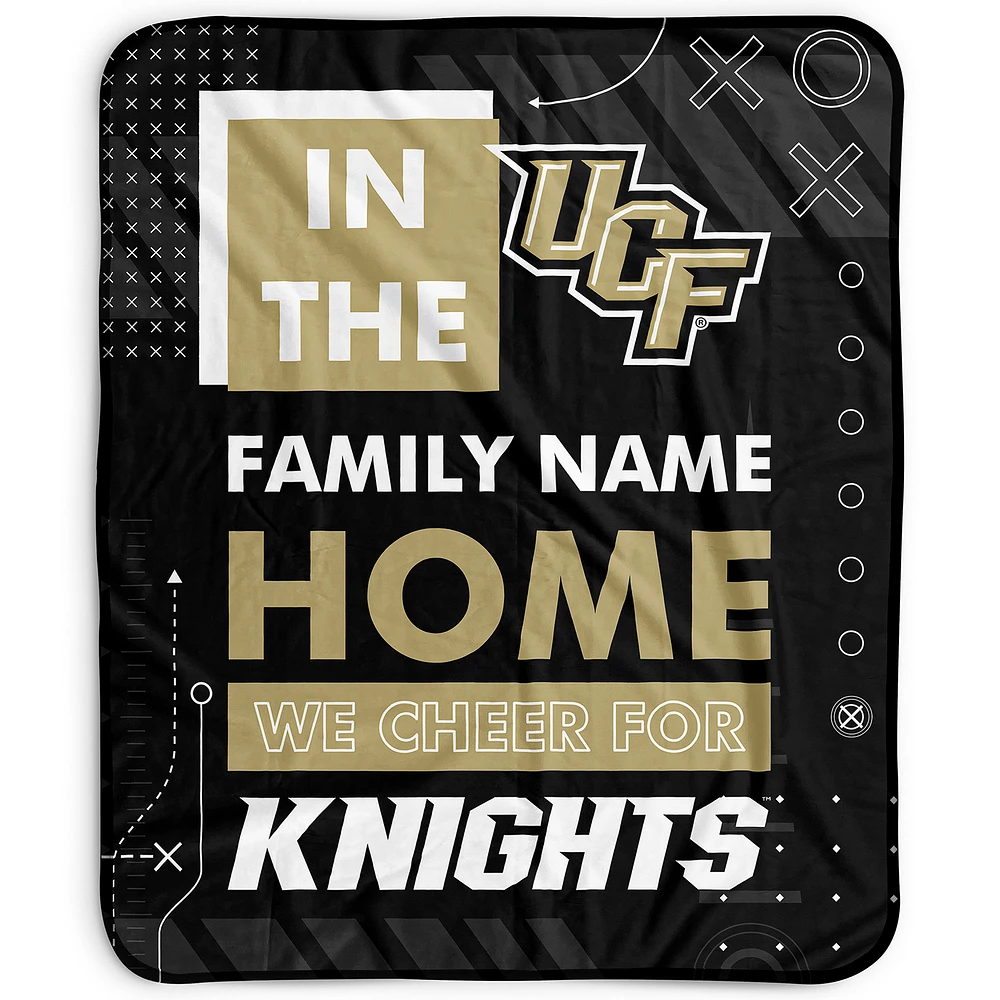 Pegasus UCF Knights 50" x 60" "We Cheer" Personalized Fleece Blanket