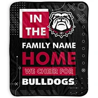 Pegasus Georgia Bulldogs 50" x 60" "We Cheer" Personalized Fleece Blanket