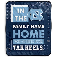 Pegasus North Carolina Tar Heels 50" x 60" "We Cheer" Personalized Fleece Blanket