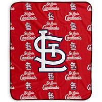 Pegasus St. Louis Cardinals 50" x 60" Repeat Wordmark Fleece Blanket