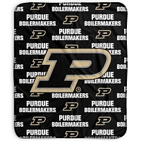 Pegasus Purdue Boilermakers 50" x 60" Repeat Wordmark Fleece Blanket