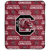 Pegasus South Carolina Gamecocks 50" x 60" Repeat Wordmark Fleece Blanket