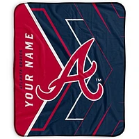 Pegasus Atlanta Braves 50" x 60" Arrow Personalized Fleece Blanket