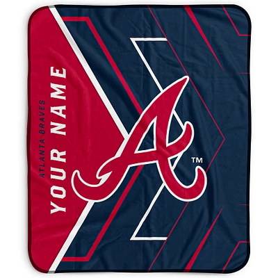 Pegasus Atlanta Braves 50" x 60" Arrow Personalized Fleece Blanket