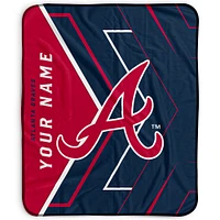 Pegasus Atlanta Braves 50" x 60" Arrow Personalized Fleece Blanket