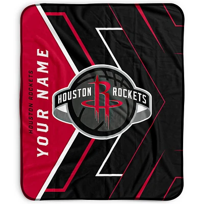 Pegasus Houston Rockets 50" x 60" Arrow Personalized Fleece Blanket