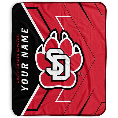 Pegasus South Dakota Coyotes 50" x 60" Arrow Personalized Fleece Blanket